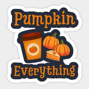 Pumpkin Everything Sticker